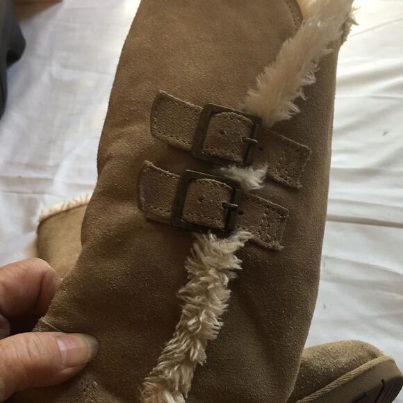 Vintage pull on Winter Boots Size 7 - Picture 5 of 10